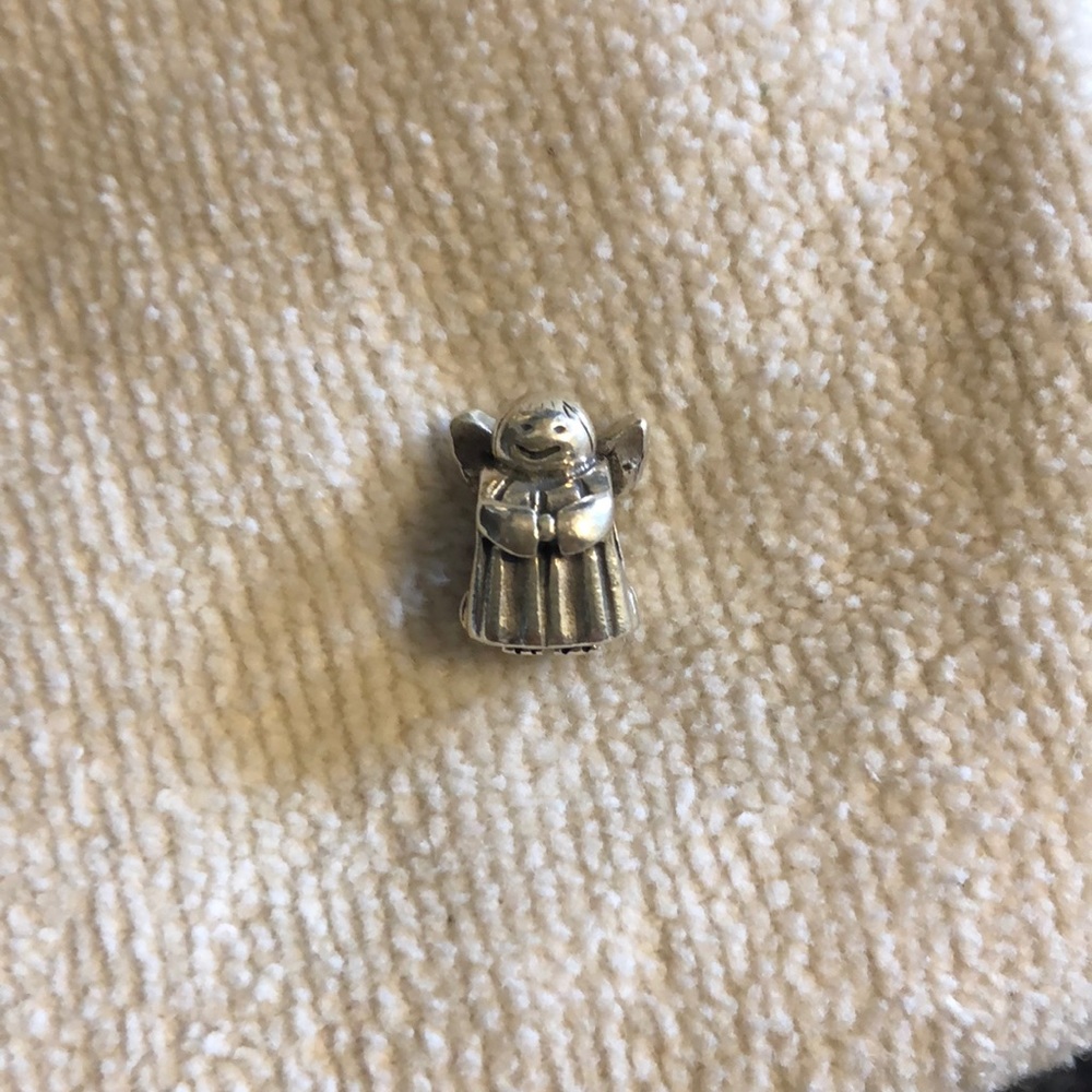 Retired Pandora Angel Sterling Silver Charm